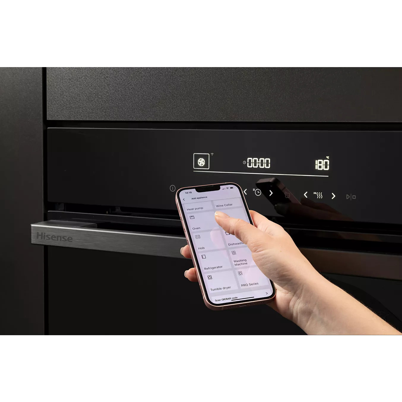 Four encastrable fonction vapeur HISENSE BSA66346PBGWIFI