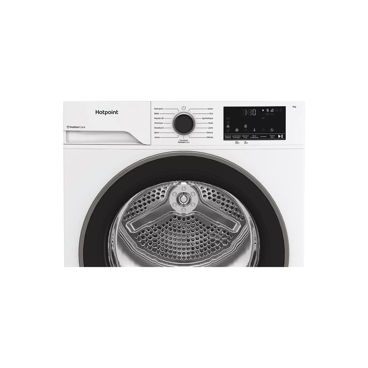 Sèche linge pompe à chaleur HOTPOINT CHD94MWBSFRX