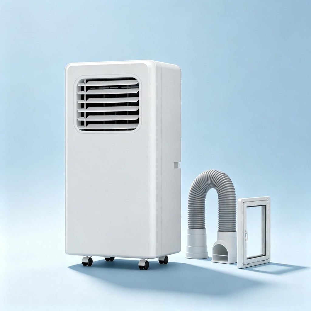 UofZc Climatiseur Portable avec télécommande et roulettes 12000BTU UofZc