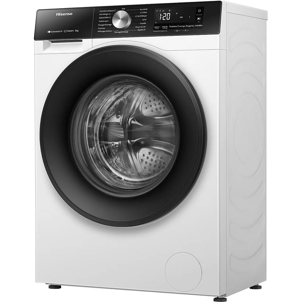 Lave linge hublot HISENSE WF3S8043BW3