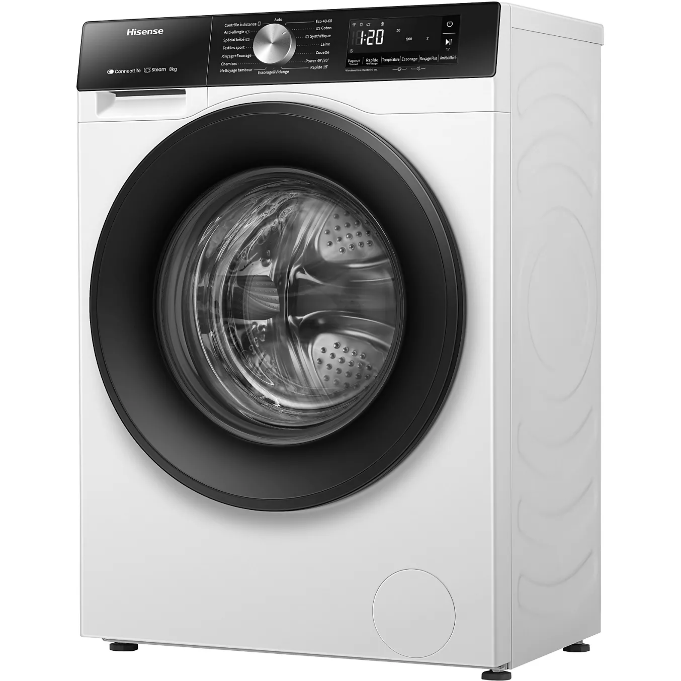 Lave linge hublot HISENSE WF3S8043BW3