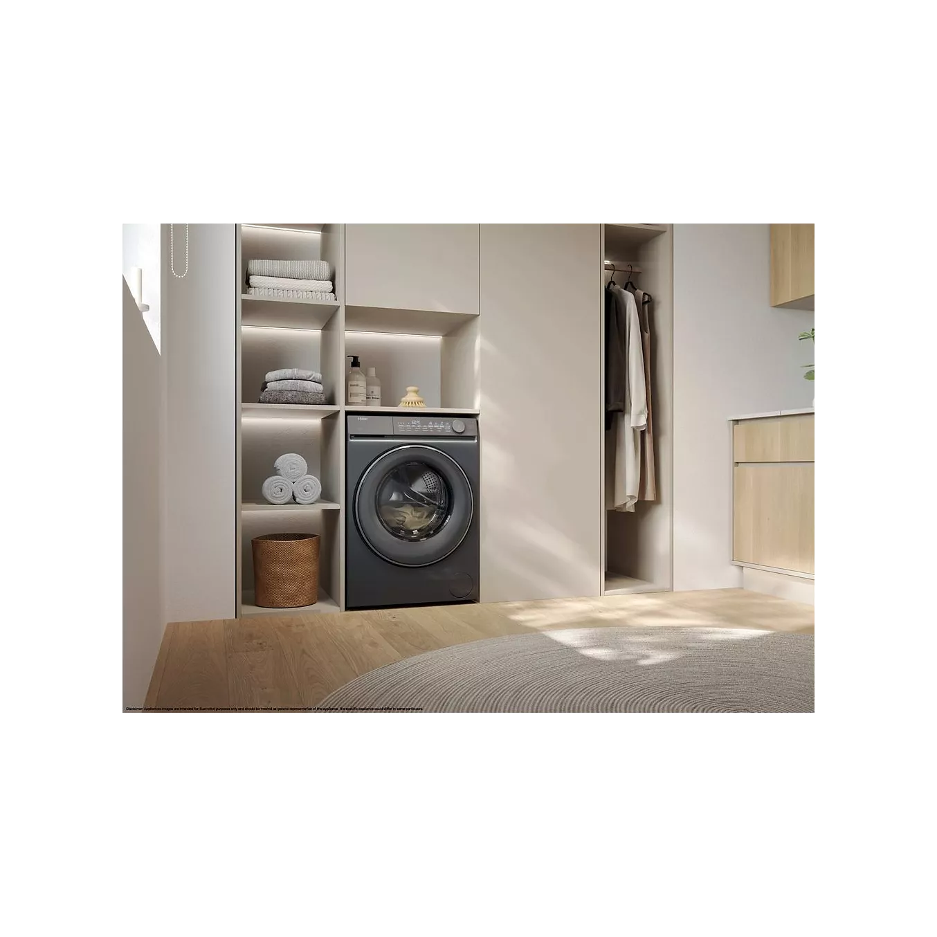 Lave linge hublot HAIER HW100-B14367GUFR