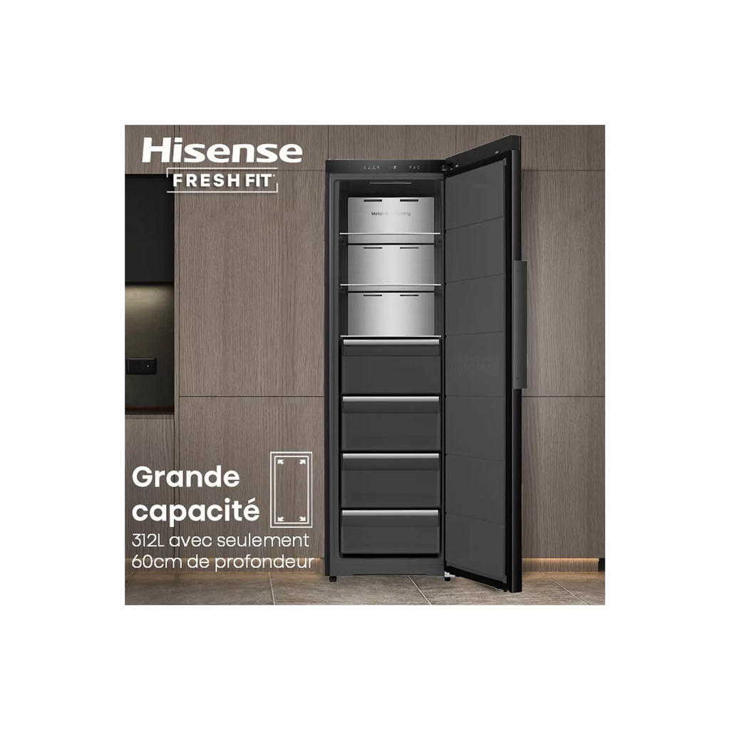 Congélateur armoire HISENSE FT5K310GSFC FreshFit