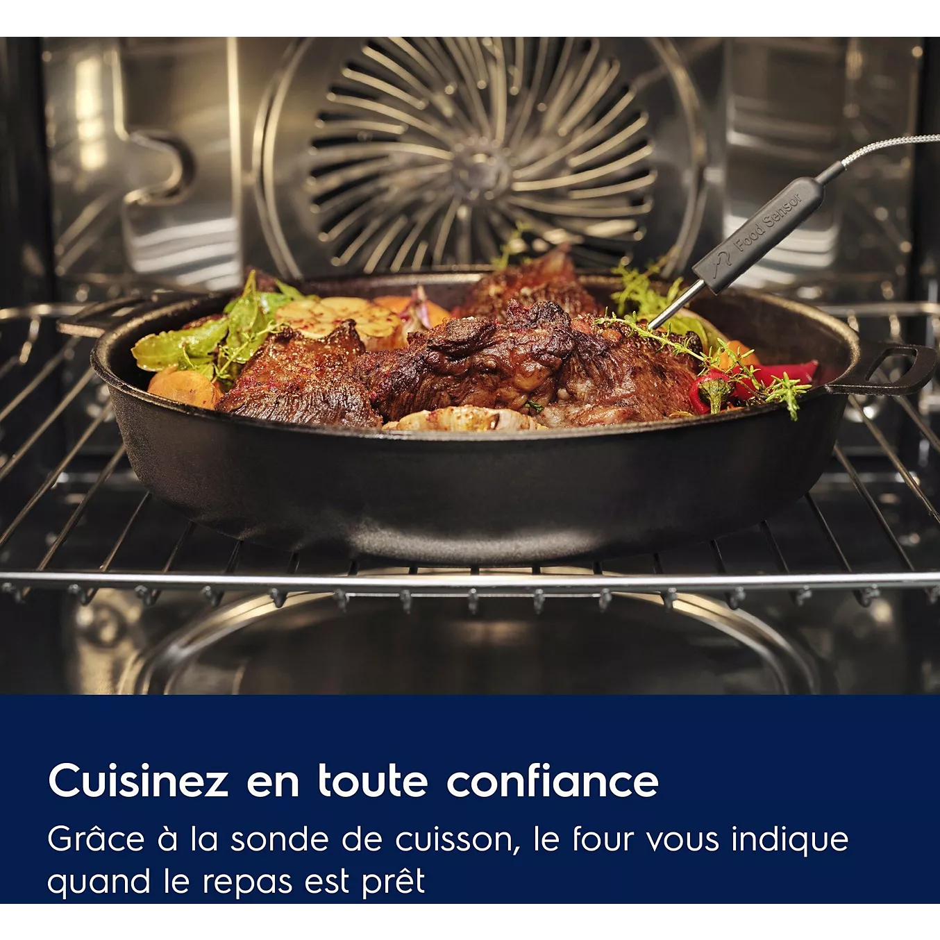 Four encastrable ELECTROLUX LODDP67WH2 Pyrolyse Chaleur tournante et Vapeur SteamBake 72L