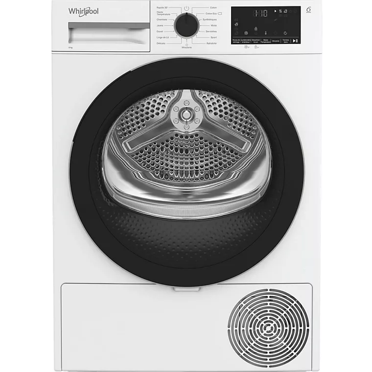 Sèche linge pompe à chaleur WHIRLPOOL CWSD83MWBSFR
