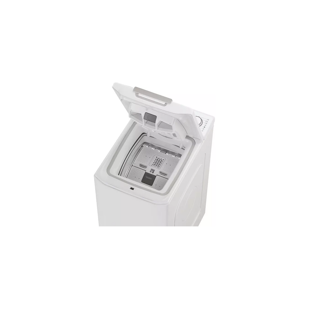 Lave linge top CANDY TCA464TM4-S