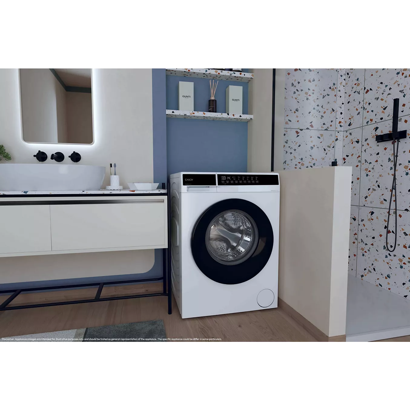 Lave linge hublot CANDY EY 210B8-S