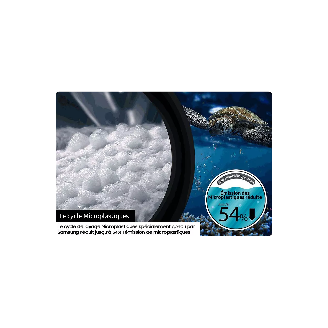 Lave linge hublot SAMSUNG WW11DB7B94GE Bespoke AI