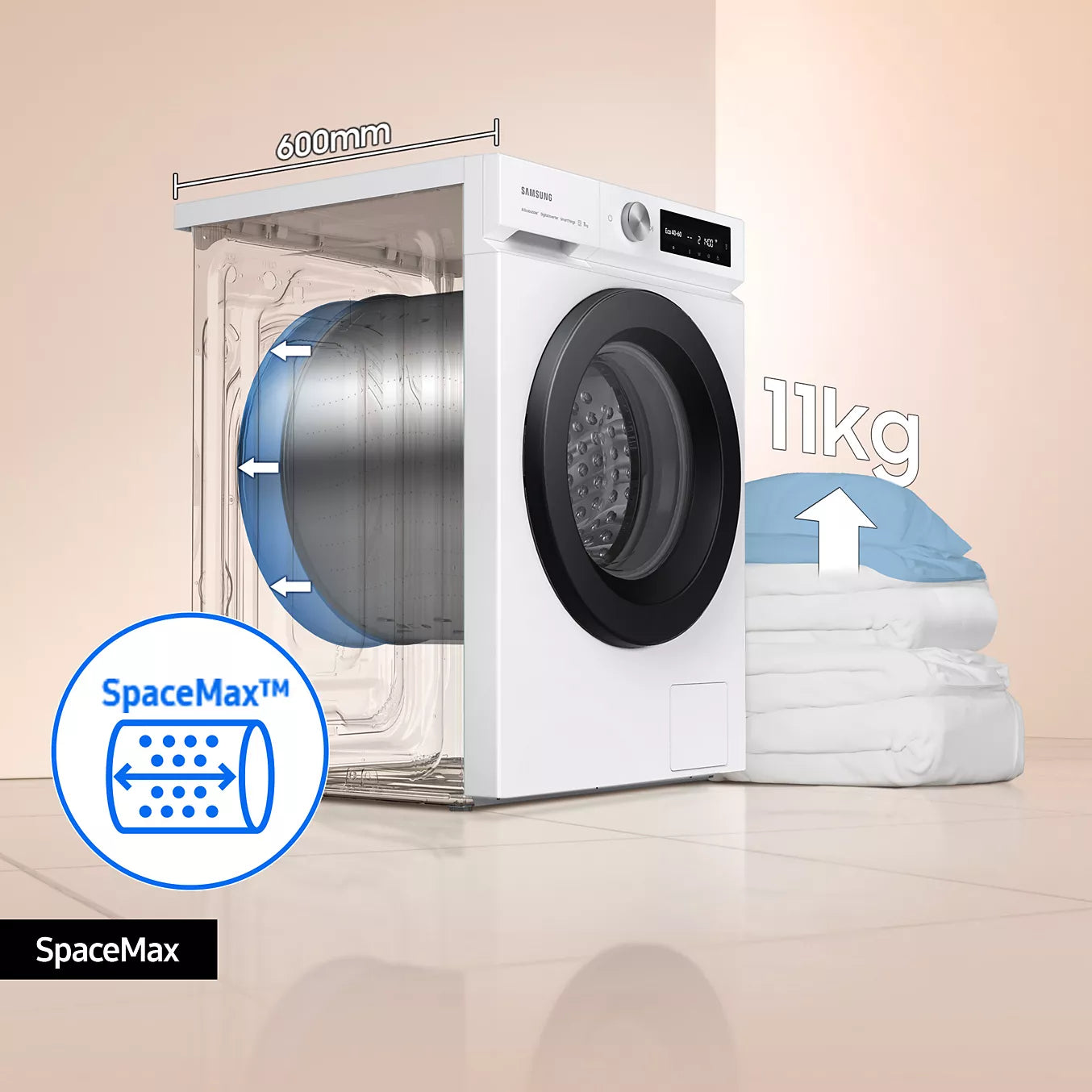 Lave linge séchant hublot LG F964X71WSTA
