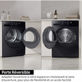 Sèche linge pompe à chaleur SAMSUNG DV90DG6845LK
