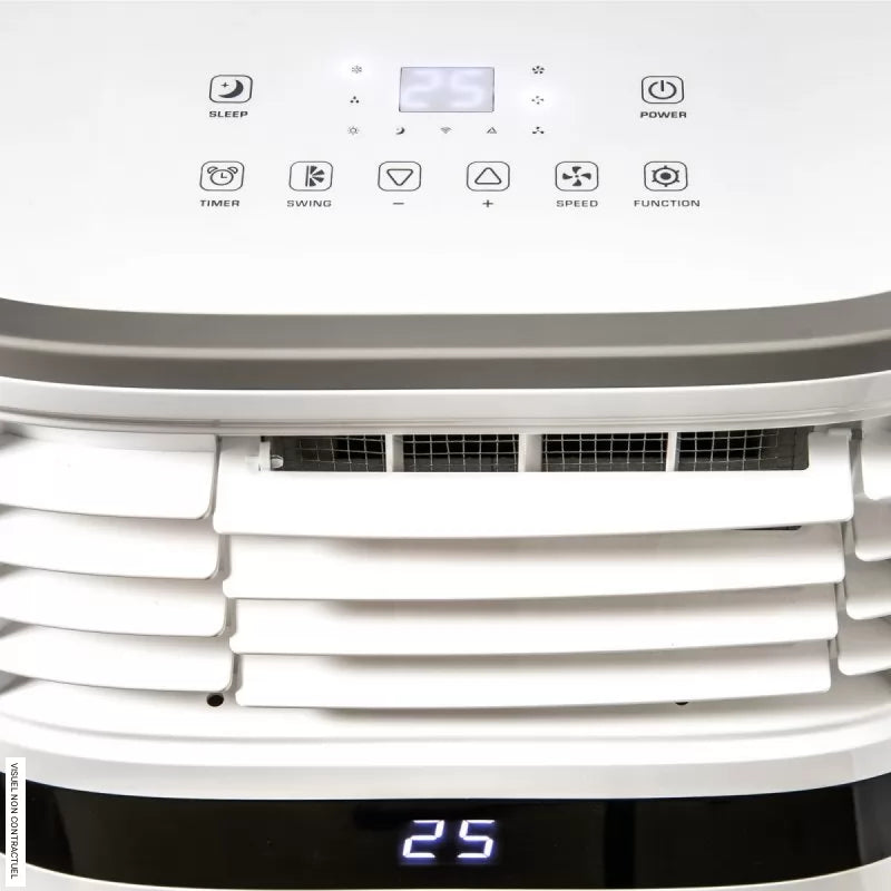 Climatiseur mobile grand volume 5,3 kW PALERMO 18K - WOOD'S