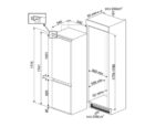 Réfrigérateur congélateur encastrable C3170NE – Image 2