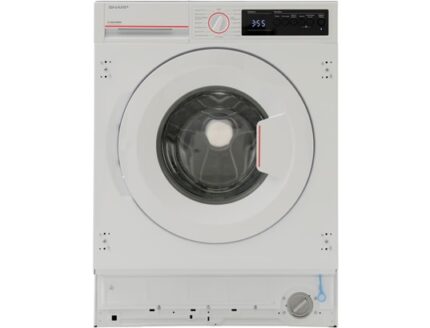 Lave linge encastrable ESNIB814BWNA, 8 kg, 15 prgrammes, 1400 tr/mn