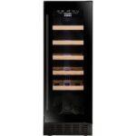 Cave à vin encastrable de service CBU20S2B, Largeur 29.5 cm, 20 bouteilles