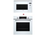 BOSCH - Four encastrable EcoClean HBA553BV3F + BFL523MW1F