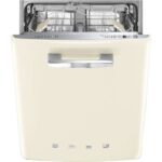 Lave vaisselle encastrable 60 cm Année 50 créme STFABCR3