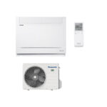 Climatiseur Console Réversible PANASONIC 2,5 kW - Mono-split Inverter R32 Double Flux & Nanoe X (CS-Z25UFEAW / CU-Z25UBEA)