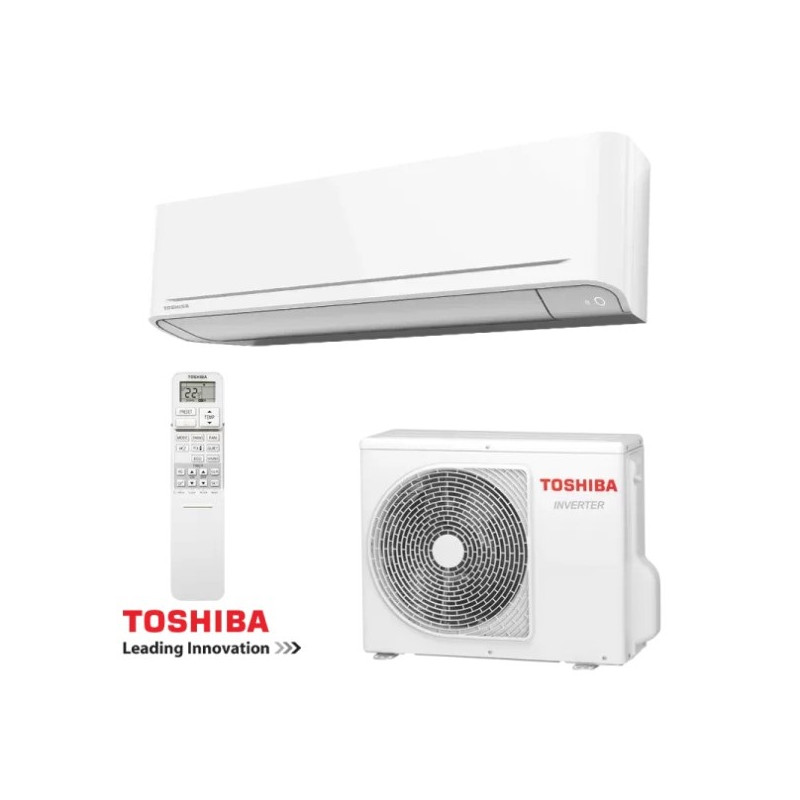 Climatiseur Mural Réversible TOSHIBA Yukai+ 2,5 kW - Mono-split Inverter R32 (RAS-B10S4KVG-E / RAS-10E2AVG-E) Climatiseur Mural Réversible TOSHIBA Yukai+ 2,5 kW - Mono-split Inverter R32 (RAS-B10S4KVG-E / RAS-10E2AVG-E)