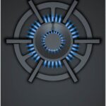SIEMENS - Domino gaz ER3A6AB70 Wok gaz, verre vitrocéramique, 6100 Watt