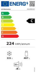 LG - Réfrigérateur américain GSLE90EVAC – Image 8
