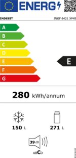 INDESIT - Réfrigérateur 4 portes INGF6421XP4E – Image 4