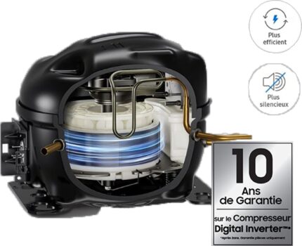 SAMSUNG - Réfrigérateur 3 portes RF50C530ES9
