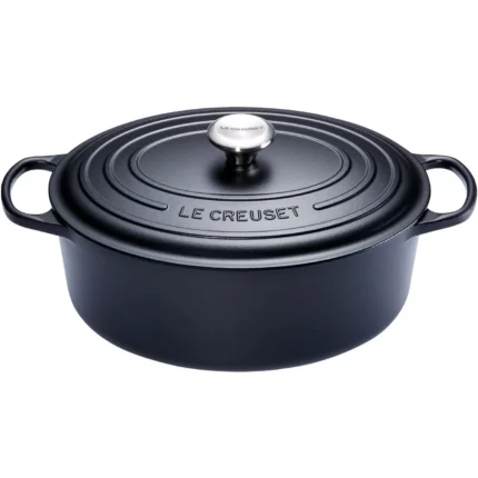 Cocotte LE CREUSET Signature noire 31 cm
