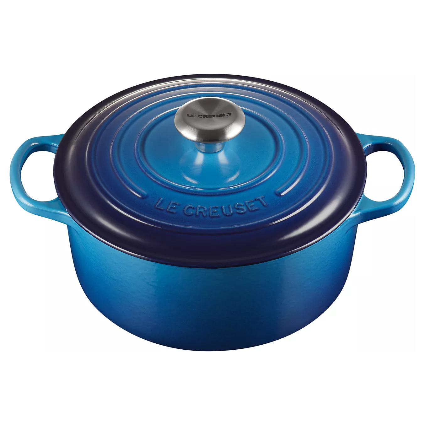 Cocotte LE CREUSET 20cm Azur Cocotte LE CREUSET 20cm Azur