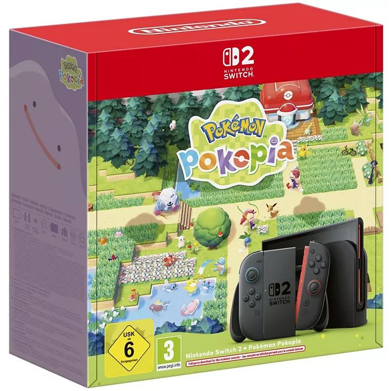 0045496337445_h_f_l_0 Console NINTENDO Switch 2 + Pokémon POKOPIA