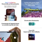 Smartphone APPLE iPhone 16 5G 128Go Rose
