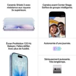 Smartphone APPLE iPhone 17 5G 256Go Lavande