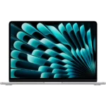 Ordinateur Apple MACBOOK Air 13" Puce M5 CPU 10 / GPU 8 coeurs Mémoire RAM 16Go Stockage 512Go SSD Argent
