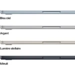 Ordinateur Apple MACBOOK Air 13" Puce M5 CPU 10 / GPU 10 coeurs Mémoire RAM 24Go Stockage 1To SSD Bleu ciel – Image 6