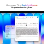 Ordinateur Apple MACBOOK Neo Puce A18 Pro CPU 6 / GPU 5 coeurs Mémoire RAM 8Go Stockage 512Go SSD Indigo – Image 4