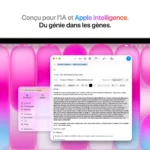 Ordinateur Apple MACBOOK Neo Puce A18 Pro CPU 6 / GPU 5 coeurs Mémoire RAM 8Go Stockage 256Go SSD Rose poudré – Image 4