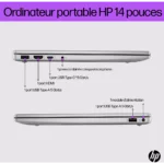 Ordinateur portable HP 14-em0042nf 14" AMD Ryzen 5 7520U 16 Go RAM DDR4 SSD 512 Go – Image 4