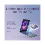 Ordinateur portable LENOVO Yoga Slim 7 14AKP10 14" OLED AMD Ryzen AI 5 330 16 Go RAM LPDDR5x SSD 512 Go + souris – Image 5