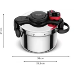 Autocuiseur SEB Clipso Minut Now+ 6L P4900750 – Image 4