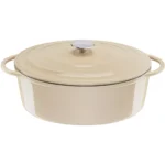 Cocotte TEFAL Fonte LOV faitout 34cm beige