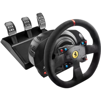 Volant + Pédalier THRUSTMASTER T300 Ferrari Intégral Alcantara Edition