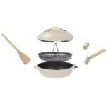 Poêle COOKUT 8 en 1 La fabuleuse 28cm - Meringue – Image 6