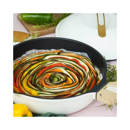 Poêle COOKUT 8 en 1 La fabuleuse 28cm - Meringue