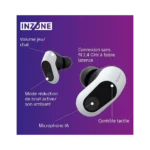 Ecouteurs Gamer SONY Inzone Buds Blanc – Image 6