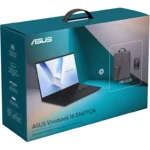Ordinateur portable ASUS S1607QA BLEU 16 pouces Snapdragon X 8 Go RAM LPDDR5x SSD 256 Go sac de transport et souris inclus
