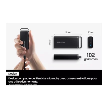 Disque SSD externe SAMSUNG 2To T5 Evo