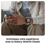 Montre connectée SAMSUNG Galaxy Watch6 Classic BT Argent 43mm – Image 6