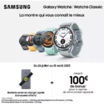 Montre connectée SAMSUNG Galaxy Watch6 Classic BT Noir 47mm Reconditionné – Image 9