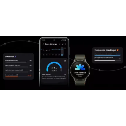 Montre connectée SAMSUNG Galaxy Watch7 Argent 44mm BT