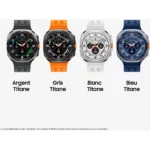 Montre connectée SAMSUNG Galaxy Watch Ultra 2025 Blanc Titane