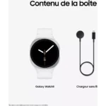 Montre connectée SAMSUNG Galaxy Watch9 44mm Bluetooth Argent – Image 3